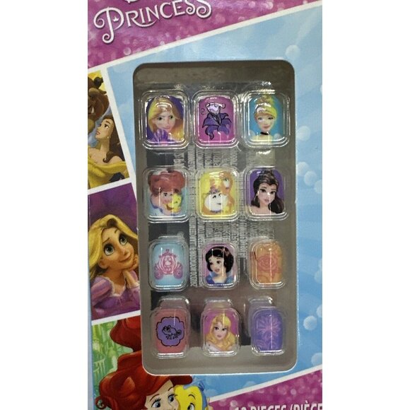 Disney / Barbie girls press on nails 12 pieces each set 3 sets total - Picture 4 of 6